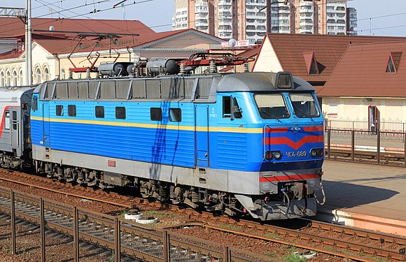 Electric locomotive Skoda ChS4-080