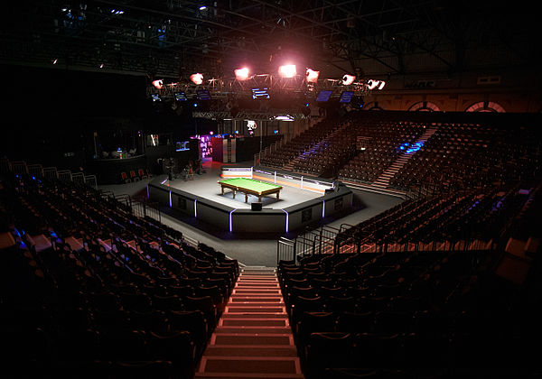 Arena inside the Alexandra Palace during the 2012 event