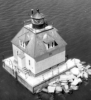 Long Tail Point Light lighthouse in Wisconsin, United States