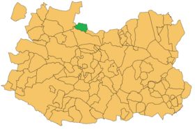 Localisation de Los Cortijos
