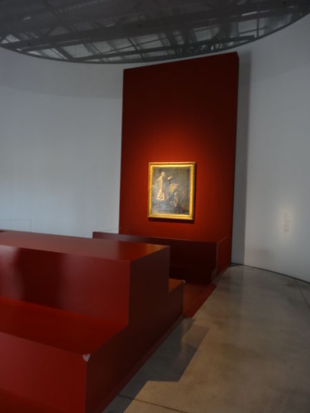 File:Louvre-Lens - Voir le sacré - 6 - Paris, musée du Louvre, département des peintures, RF 1999.1 (Sainte Françoise Romaine annonçant à Rome la fin de la peste) (B).JPG