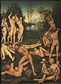 Lucas Cranach the Elder: Die Früchte der Eifersucht (1527)