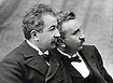 Louis und Auguste Lumière, 1895