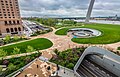 Luther Ely Smith Square Park over Highway 2018.jpg