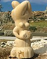 "Народження Афродіти", 2017, вапняк, 260х95х95 см, Айа Напа, Кіпр.