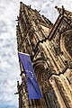 * Nomination Flag of the European Union at St. Lamberti Church on Prinzipalmarkt in Münster, North Rhine-Westphalia, Germany --XRay 04:39, 3 March 2022 (UTC) * Promotion  Support Good quality -- Johann Jaritz 05:14, 3 March 2022 (UTC)