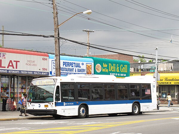B6 Limited at East 82nd Street in Canarsie
