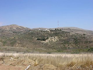 <span class="mw-page-title-main">Shouting Hill</span> Hill in the Golan Heights