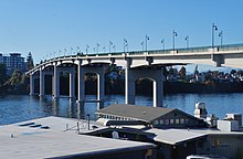 The new Manette Bridge, opened in 2011 Manette Bridge from east side.jpg