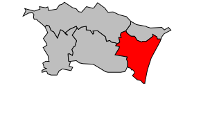 Kanton na mapě arrondissementu Wissembourg