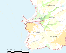 Le Conquet – Mappa