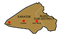 Map of Saratok District, Sarawak.svg