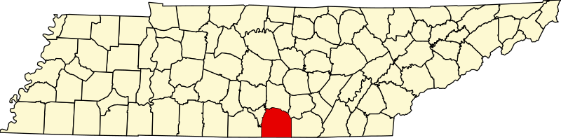 File:Map of Tennessee highlighting Franklin County.svg