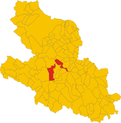 Celano - mapa