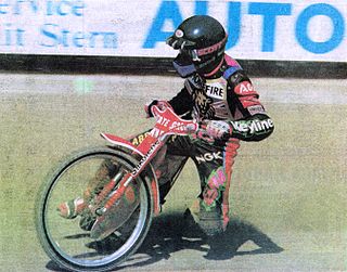 Mark Loram British speedway rider