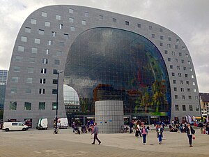 De Markthal in Rotterdam.