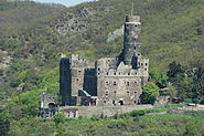 Burg Maus with its round bergfried