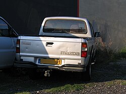 rear view of the pickup