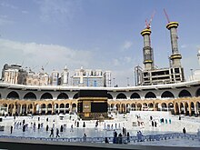 Kaaba in July 2021, during COVID-19 restrictions Mecca, July 2021 25.jpg