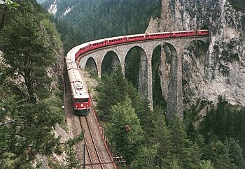 Train du Chemin de fer rhétique