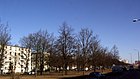 Michelangelostraße, the route from Pankow and Weißensee towards Lichtenberg