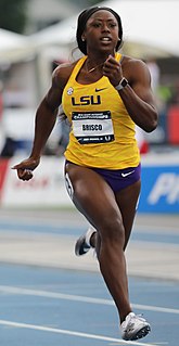 Mikiah Brisco American track and field athlete (b. 1996)