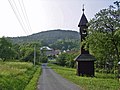 Hölzerner Glockenturm in Mikulůvka in der Mährischen Walachei