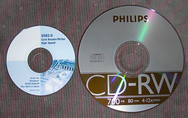 Файл:Mini CD vs Normal CD comparison.jpg — Википедия