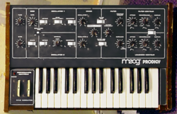 Moog Prodigy makalesinin açıklayıcı görüntüsü