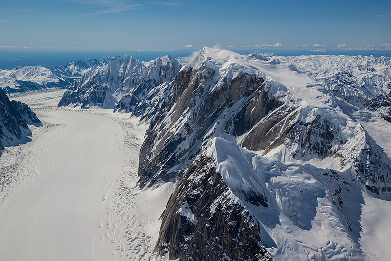 File:Mount Dickey and Ruth Glacier.jpg