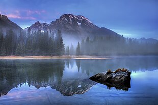 Mount Moran Reflected in String Lake - Grand Teton National Park Mount Moran Reflected in String Lake - Grand Teton National Park.jpg