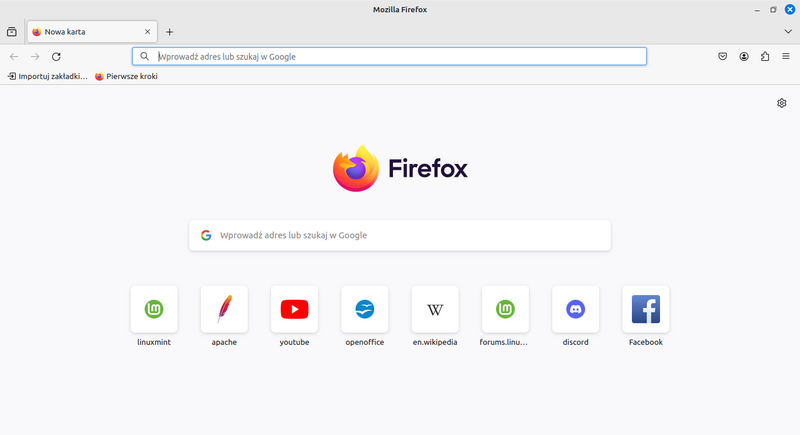 File:Mozilla Firefox 123 running LMDE 6.png