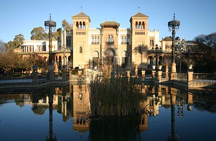 Mudejar Pavilion in the Parque María Luisa