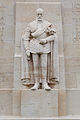 Статуя Гаспара де Колиньи в «Стене Реформации» в Женеве.