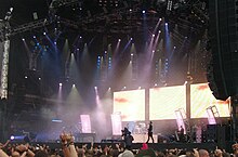 Muse at the Rock im Park, Germany in October 2007