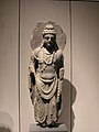 Bodhisattva. Gandhara, IIe – IIIe siècle. Schiste, H. 102 cm. Musée d'art asiatique de Berlin