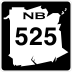 Route 525 marker