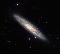 Thiên hà xoắn ốc NGC 253. (Credit: ESO)