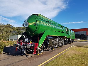 NSWGR 3801 Preserved New South Wales C38 class 4-6-2 locomotive 1.jpg