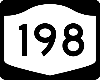 <span class="mw-page-title-main">New York State Route 198</span> Highway in Buffalo, New York