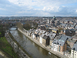 La Sambre attraversa Namur