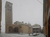 La Cattedrale nella nevicata del 2012