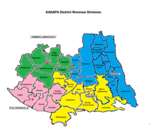 Kadapa District Revenue Divisions and Mandals