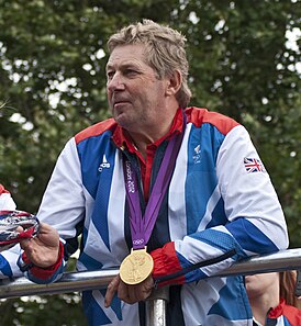 Скелтон в 2012 году на параде британских олимпийцев