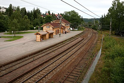 Hvordan komme seg til Nittedal Stasjon med offentlig transport - Om stedet