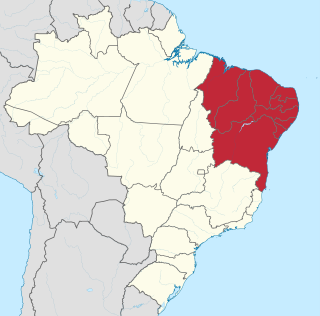<span class="mw-page-title-main">Northeast Region, Brazil</span> Region in Brazil