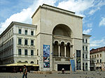 Theater hotel and redoubt building