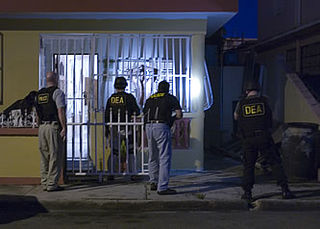 A police raid is a visit by police or other law-enforcement officers, often in the early morning or late at night, with the aim of using the element of surprise in an attempt to arrest suspects believed to be likely to hide evidence, resist arrest, be politically sensitive, or simply be elsewhere during the day.