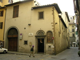 The entrance Oratorio dei buonomini di s. martino, ext 00.JPG