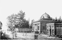 Den botaniske hagen til Palermo på 1700-tallet